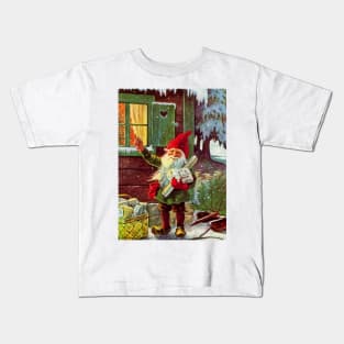 “The Presents Have Arrived” by Jenny Nystrom Kids T-Shirt